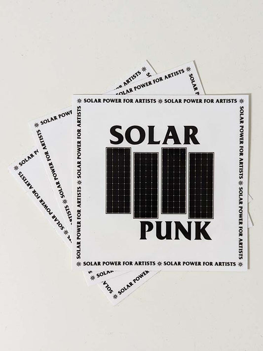 Solar Punk Sticker